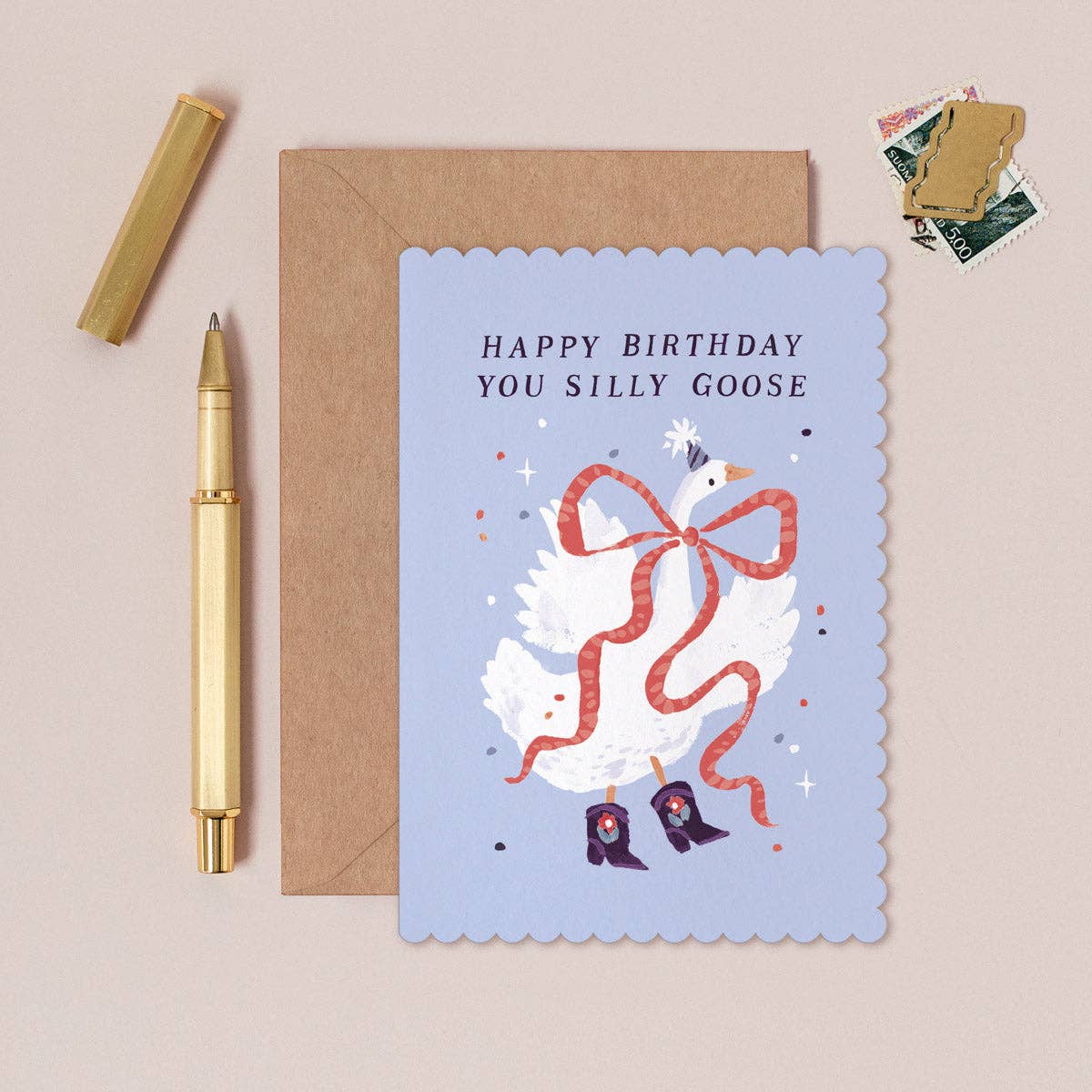 Happy Birthday You Silly Goose • Birthday Card