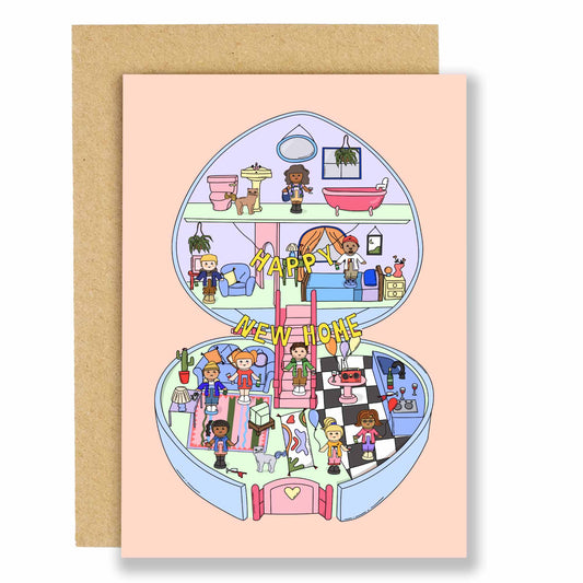 Polly's House Party Happy New Home Card