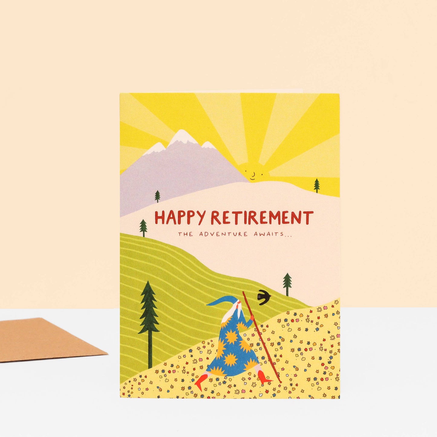 Happy Retirement, The Adventure Awaits Card