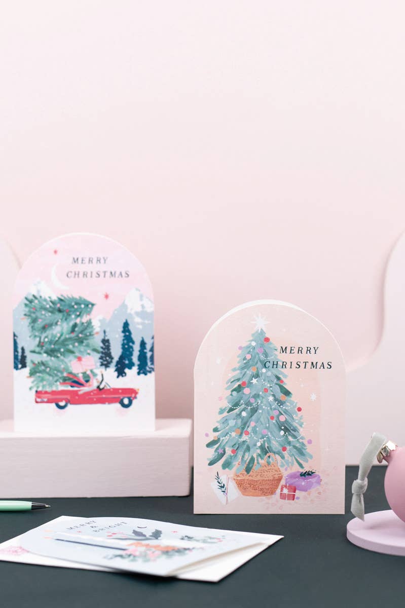 Merry Christmas Tree Card