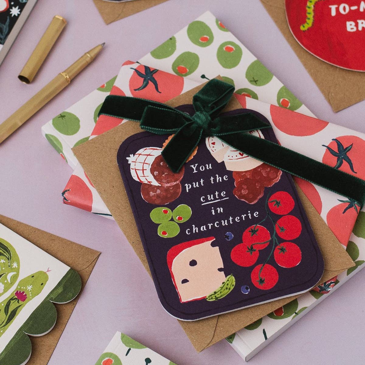 You Put The Cute in Charcuterie • Love & Friendship Card