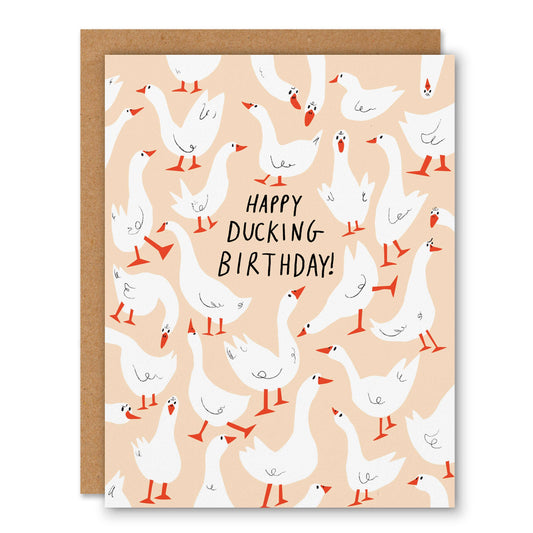 Happy Ducking Birthday! Card
