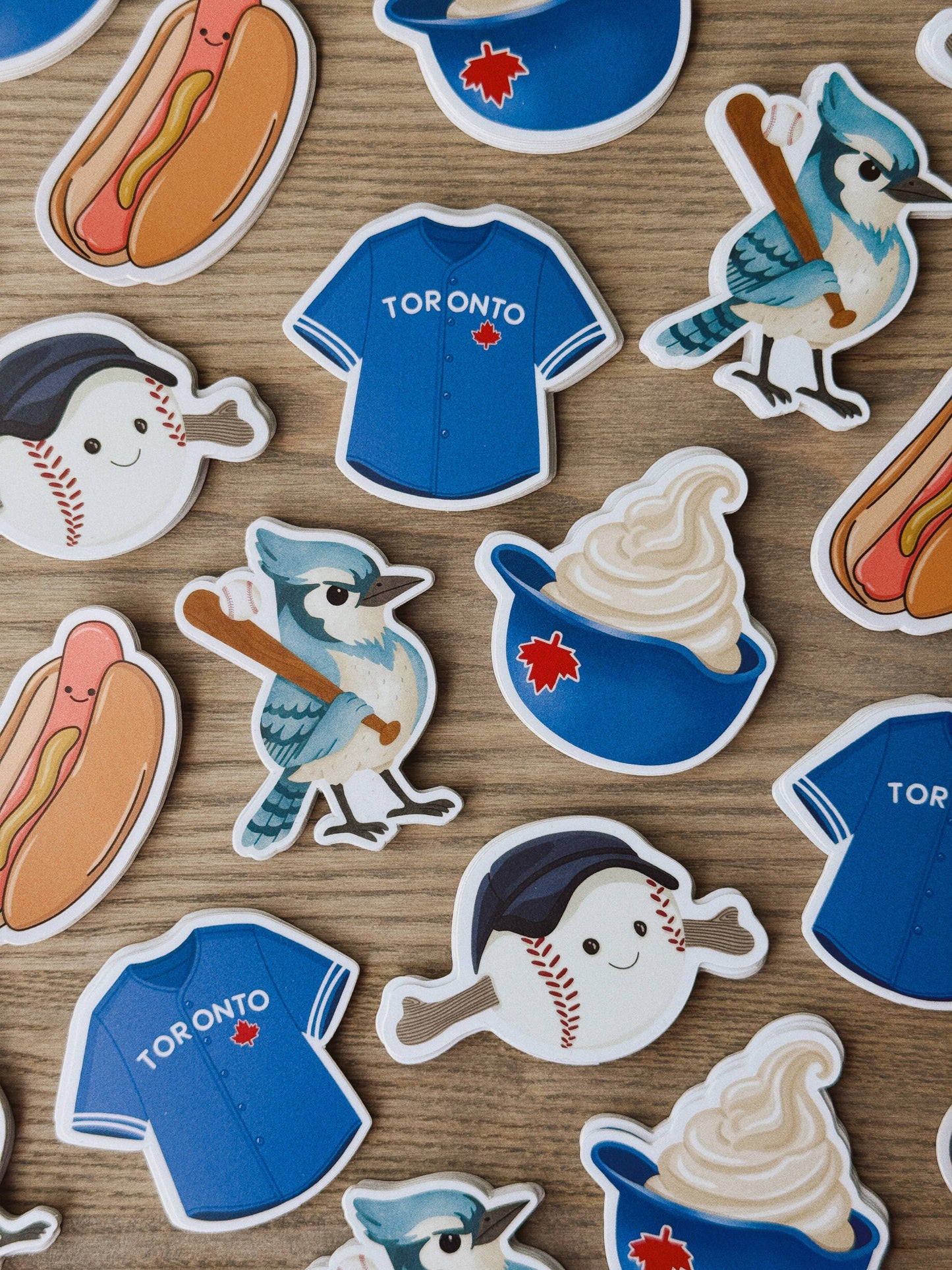 Toronto Baseball Jersey • Vinyl Sticker