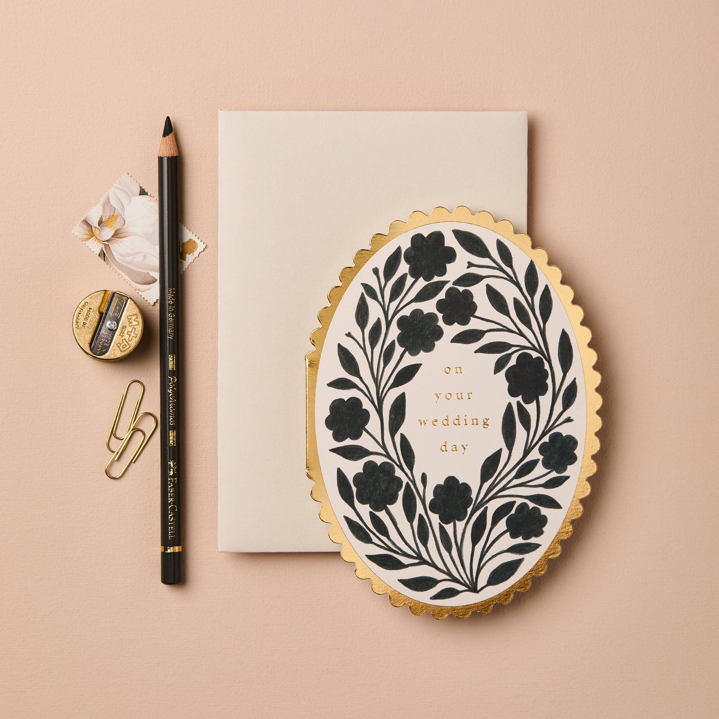 On Your Wedding Day Flora Card