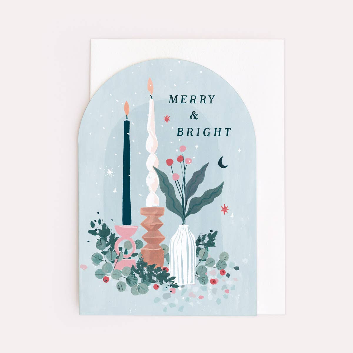 Merry & Bright Holiday Card