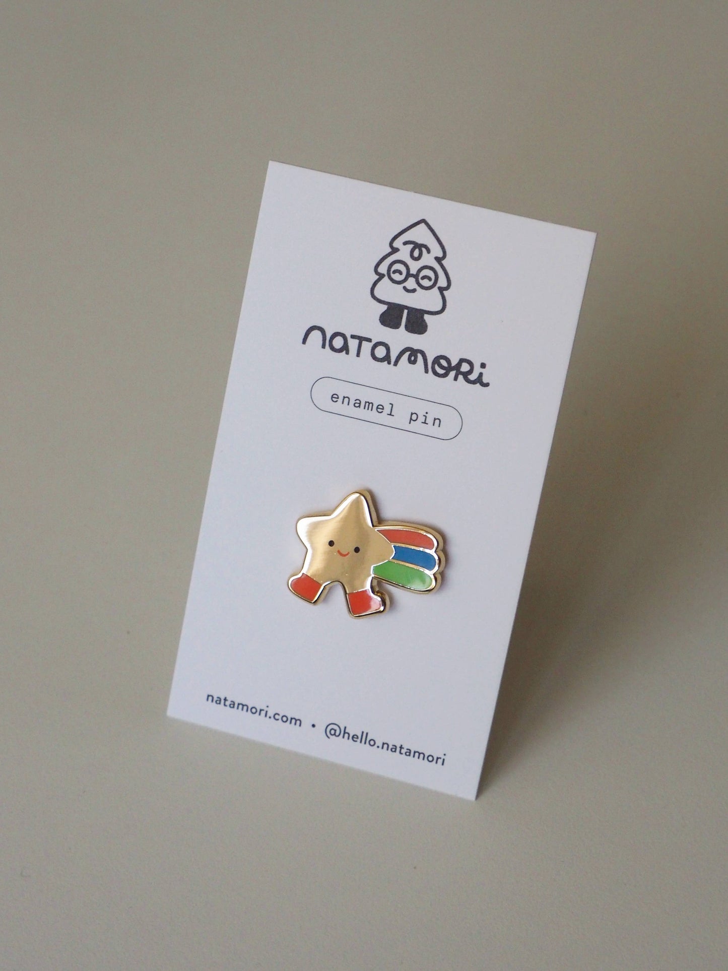 Shooting Star •  Enamel Pin