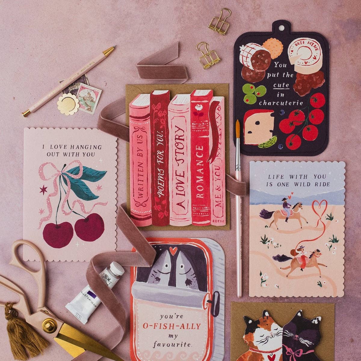 You Put The Cute in Charcuterie • Love & Friendship Card