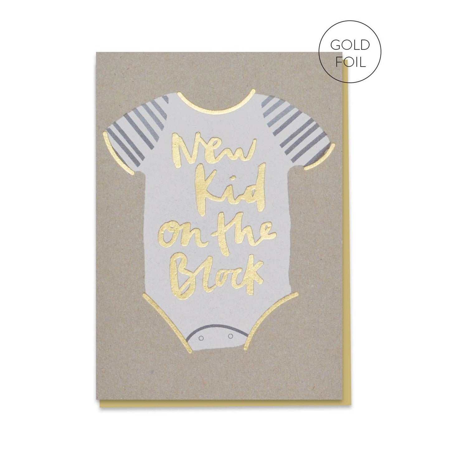New Kid On The Block Baby Card