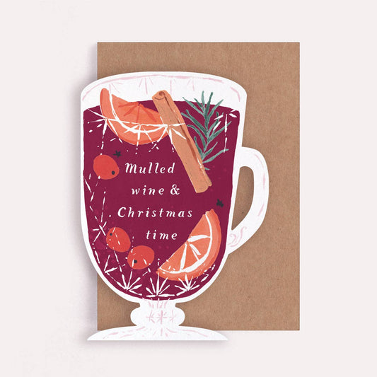 Mulled Wine & Christmas Time • Christmas & Holiday Card