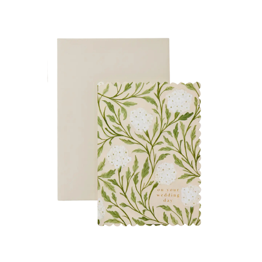 On Your Wedding Day Flora Card