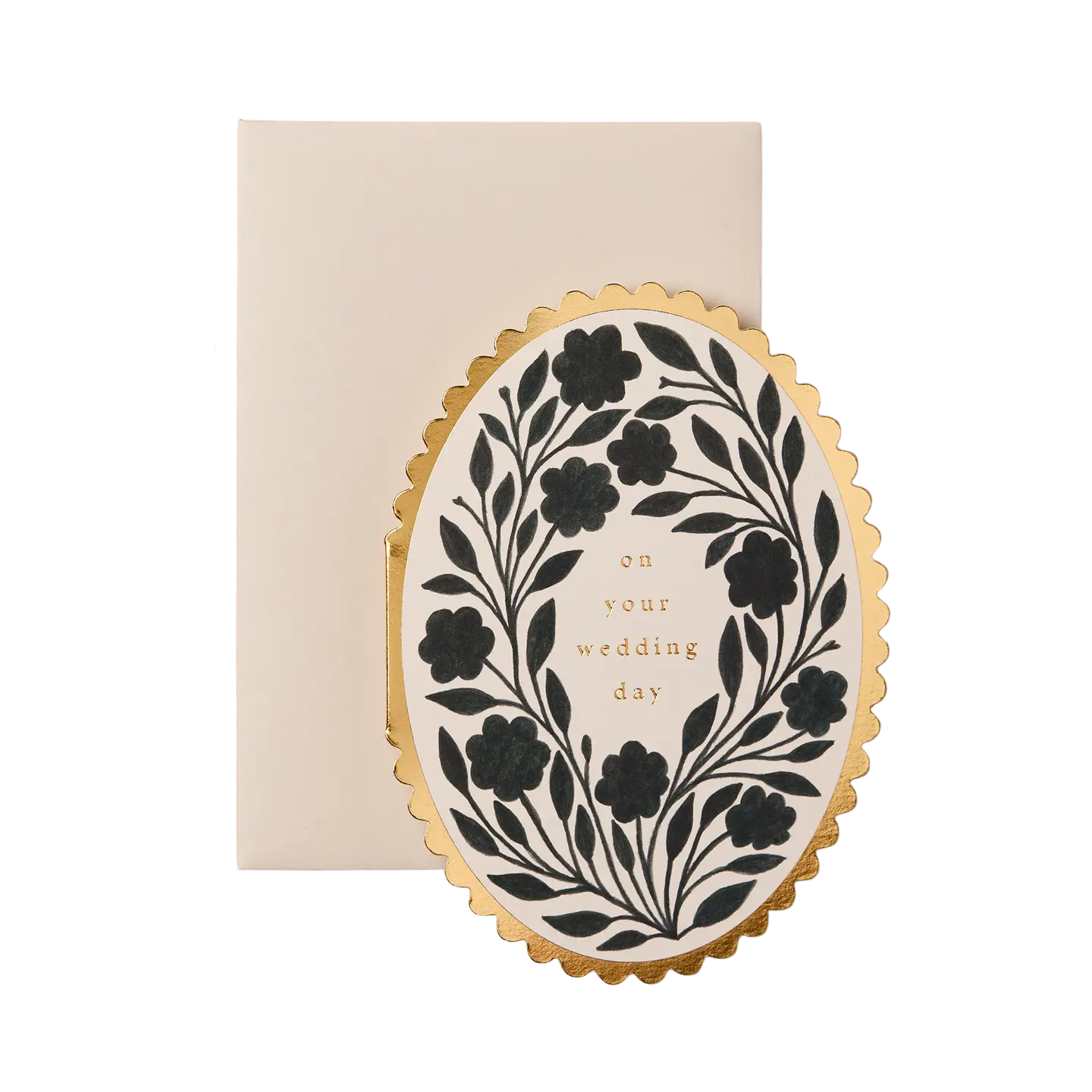 On Your Wedding Day Flora Card