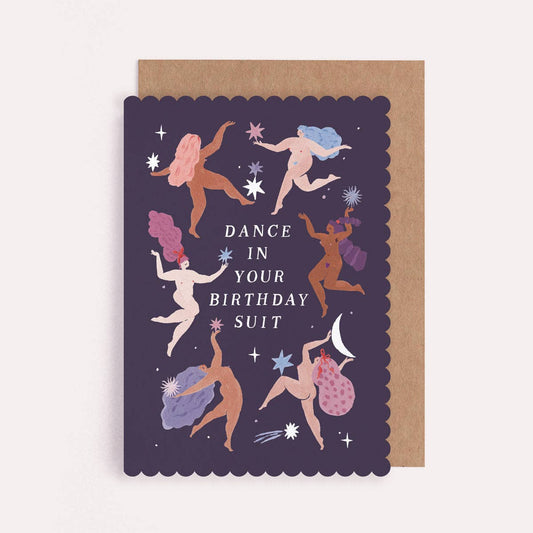 Dance In Your Birthday Suit Card