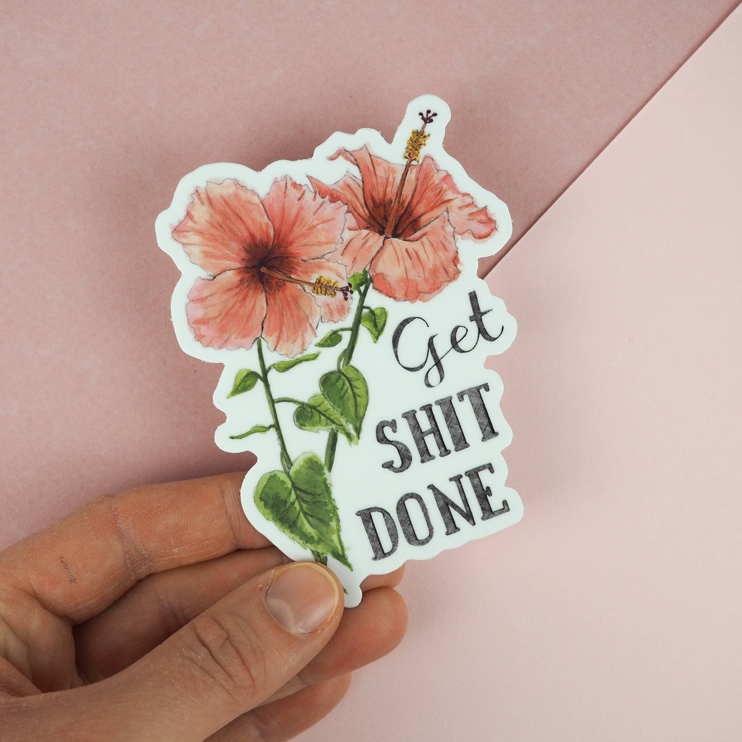 Get Shit Done Vinyl Sticker