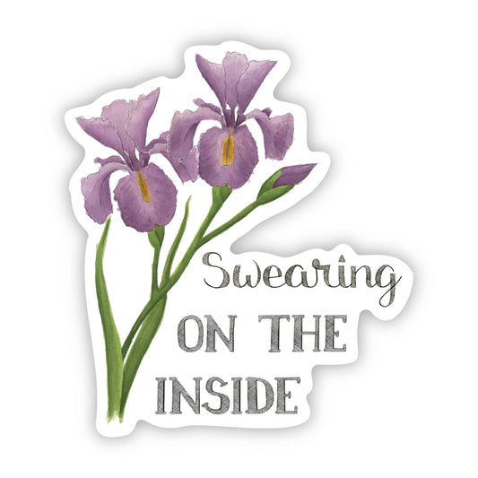 Swearing on the Inside Sticker