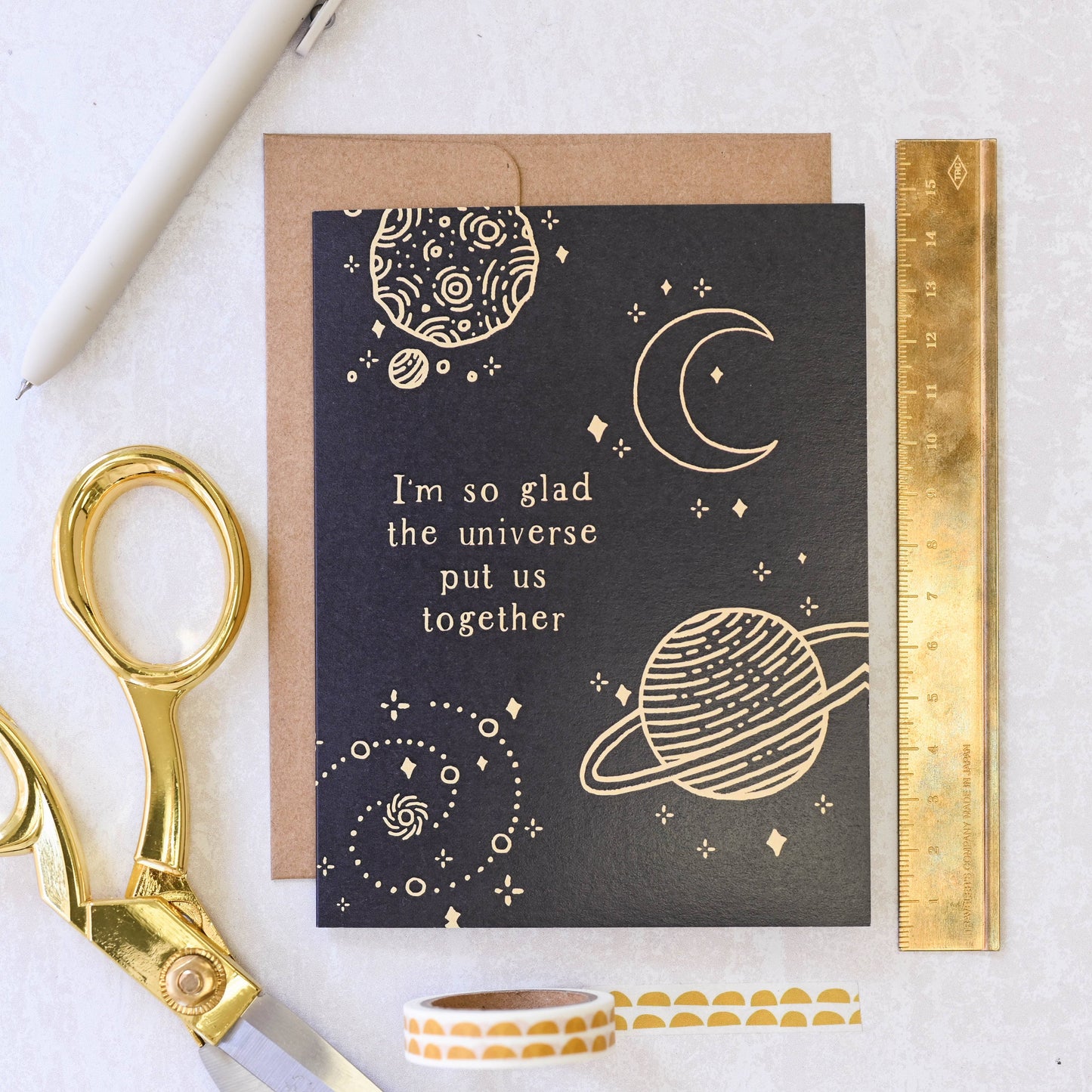 I'm So Glad The Universe Put Us Together Card