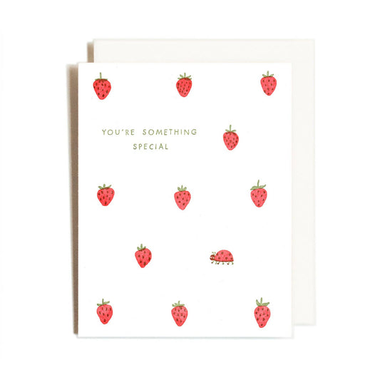 You're Something Special Letterpress Card