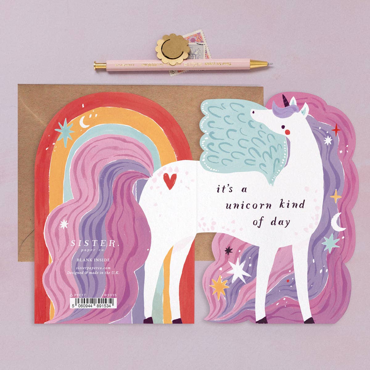 It's A Unicorn Kind Of Day Birthday Card