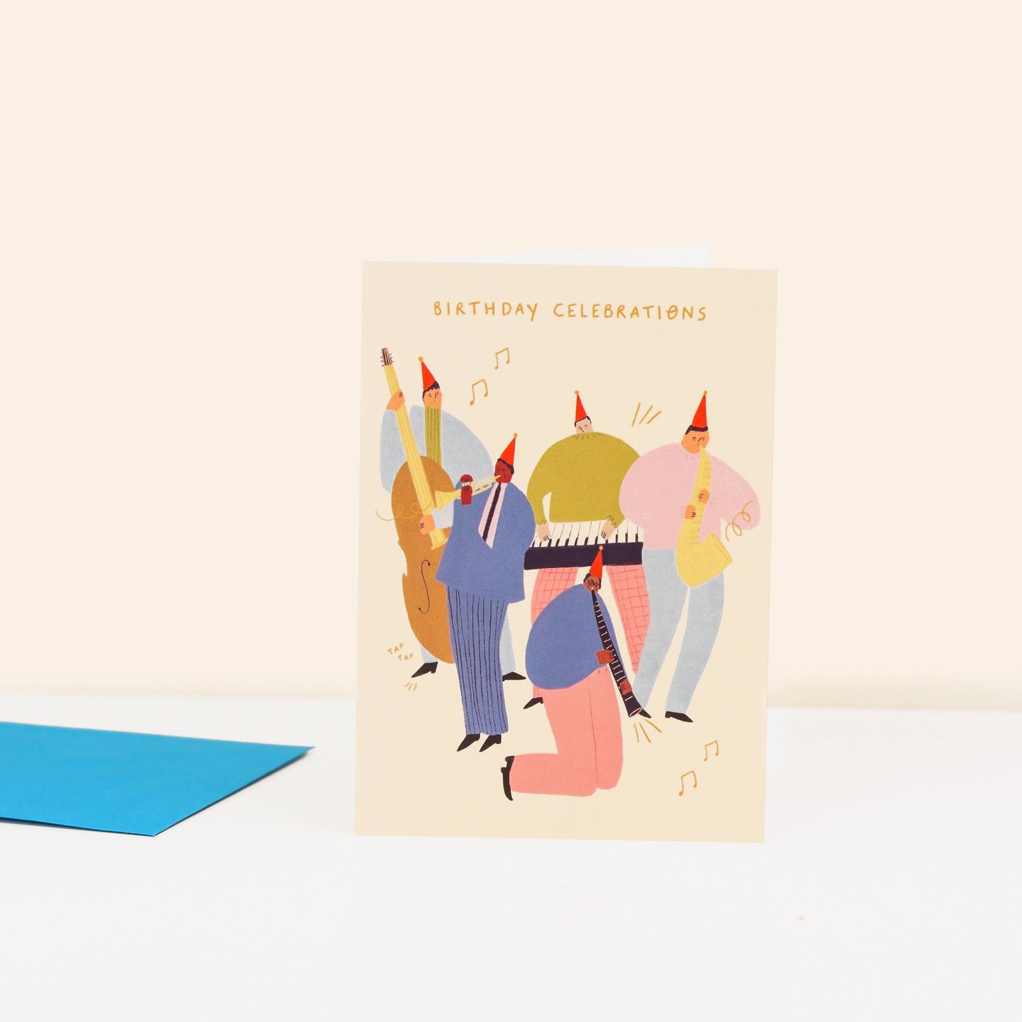 Jazzy Birthday Celebrations Card