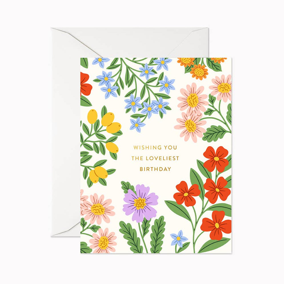 Wishing You The Loveliest Birthday Card