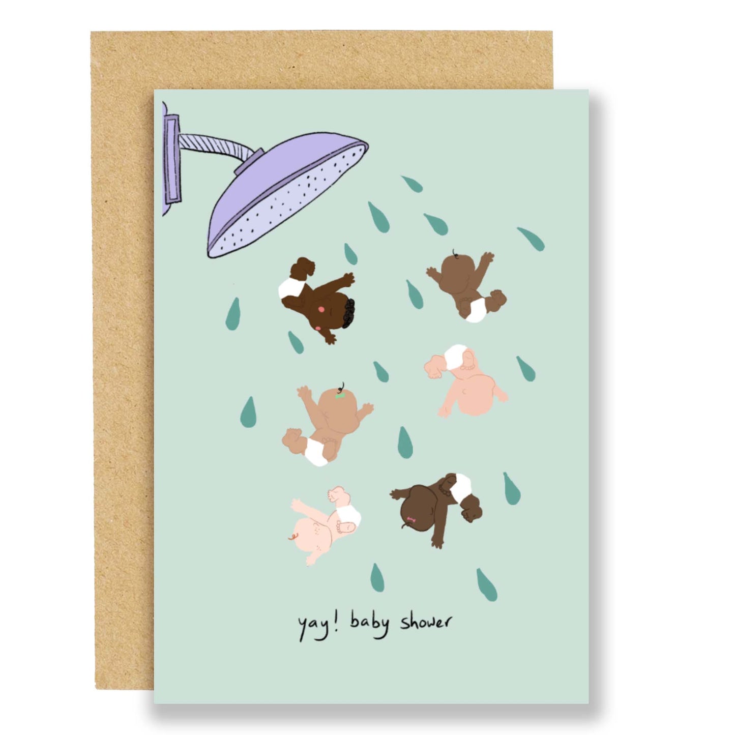 Yay! Baby Shower Card