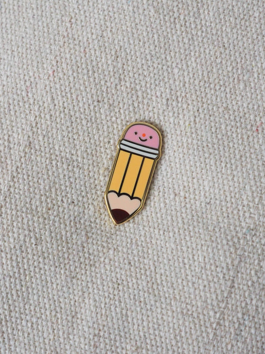 Graphite Pencil •  Enamel Pin