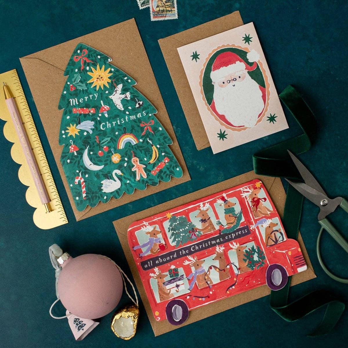 Merry Christmas Tree Card