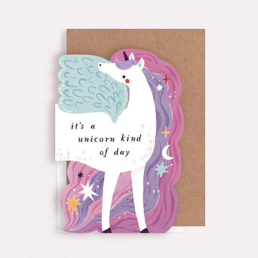 It's A Unicorn Kind Of Day Birthday Card