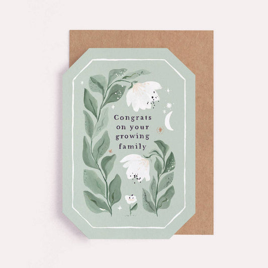 Congrats On Your Growing Family Card