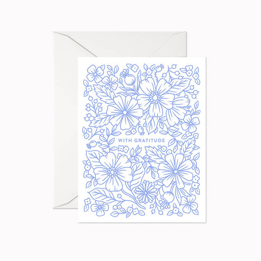 With Gratitude Card