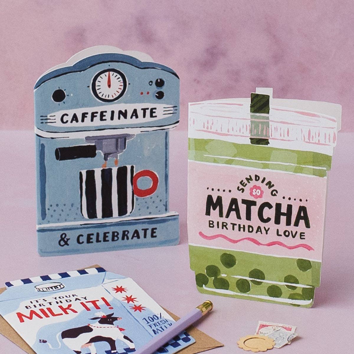 Sending So Matcha Birthday Love • Birthday Card
