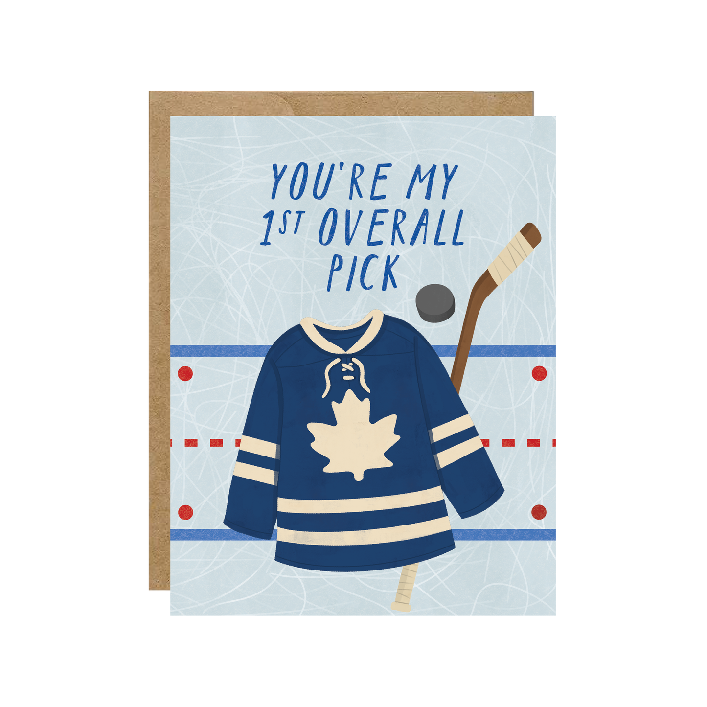 You're My 1st Overall Pick Toronto Maple Leaf Hockey Card