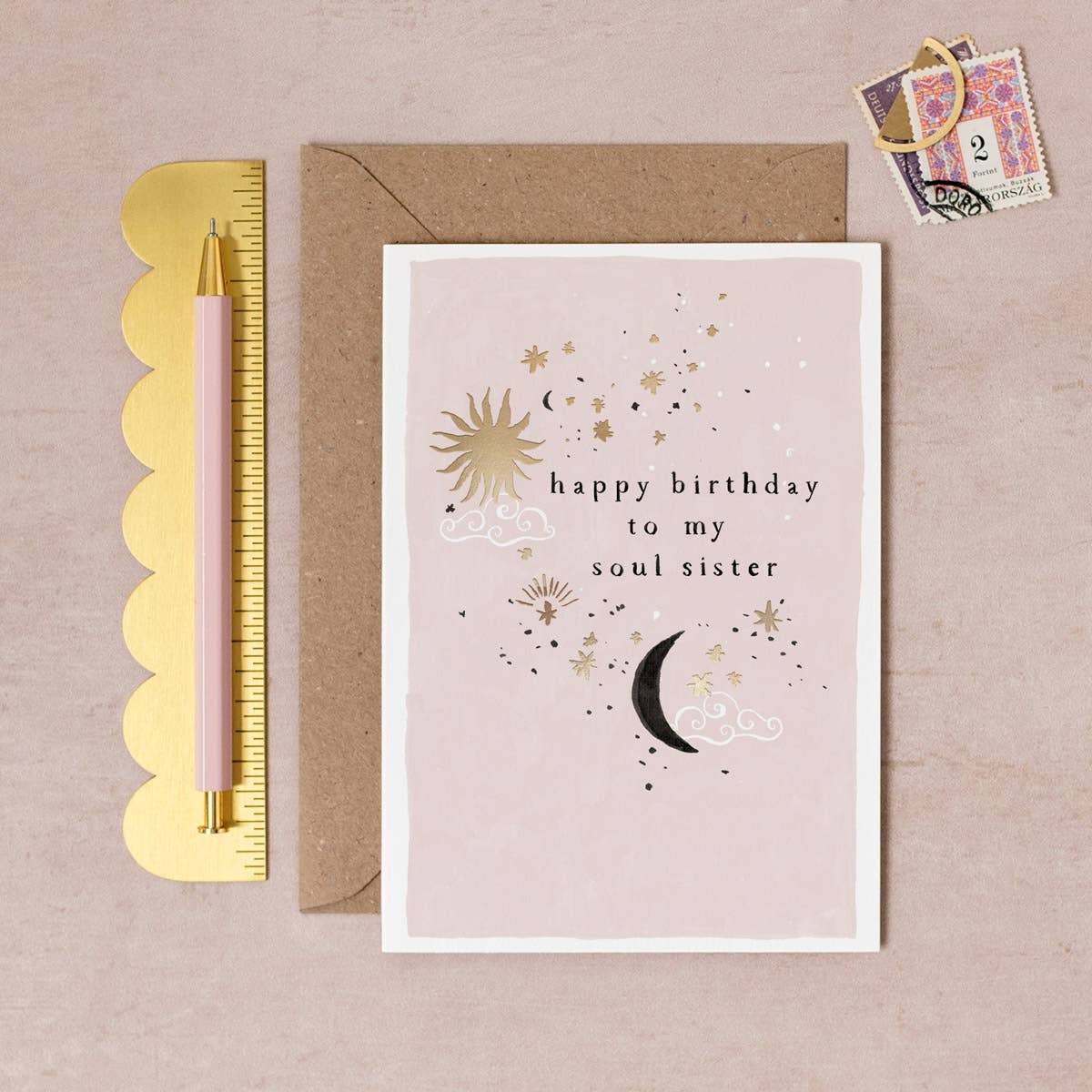 Happy Birthday To My Soul Sister Card