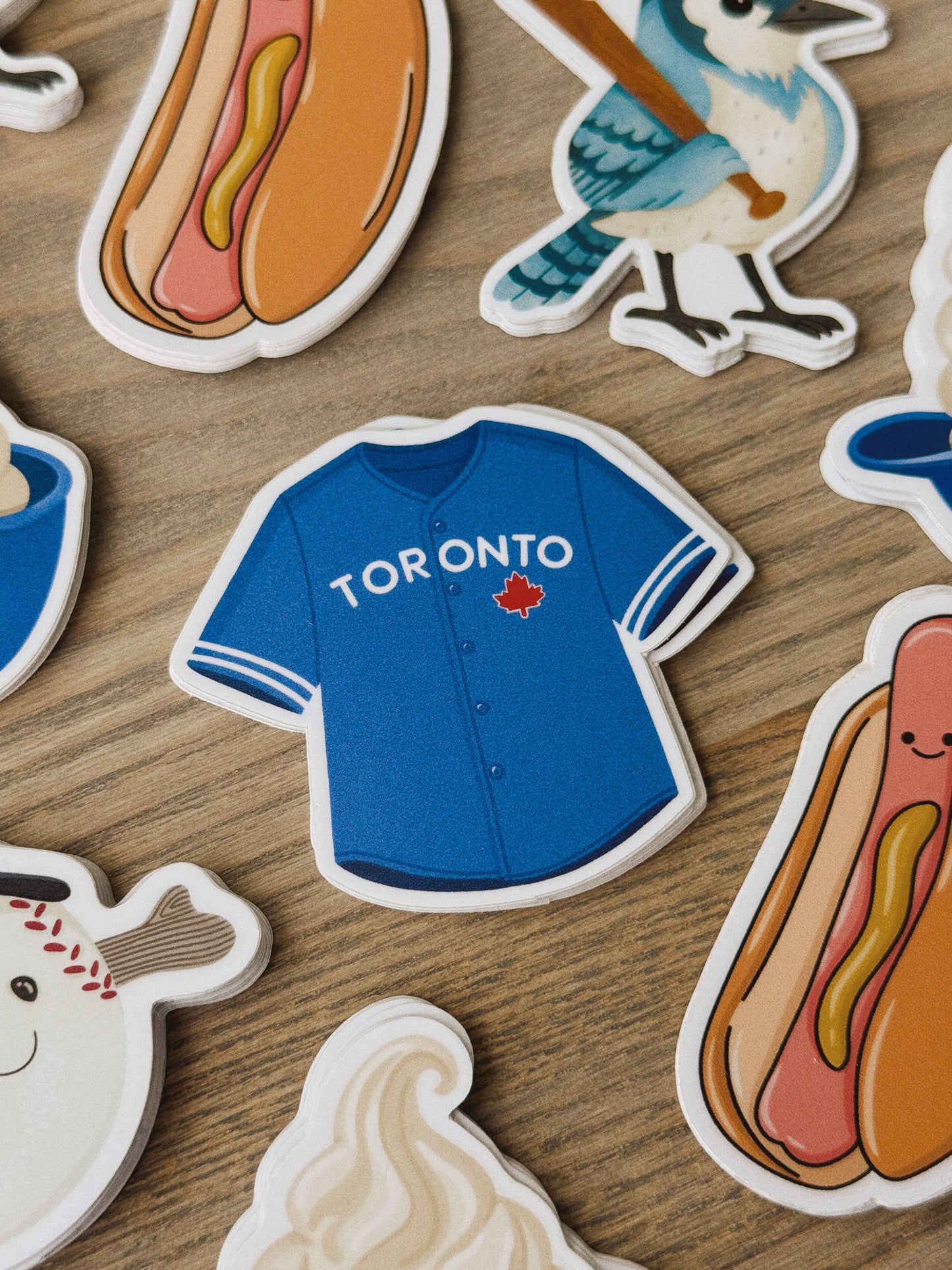 Toronto Baseball Jersey • Vinyl Sticker