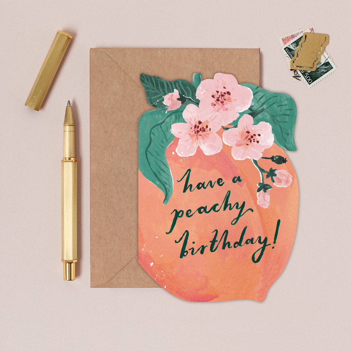 Have A Peachy Birthday! • Birthday Card
