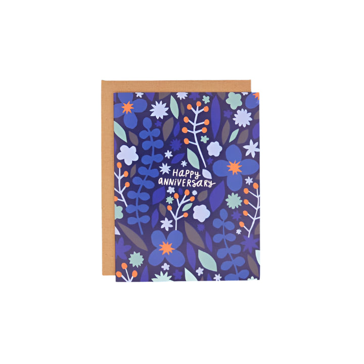 Happy Anniversary Meadow Card