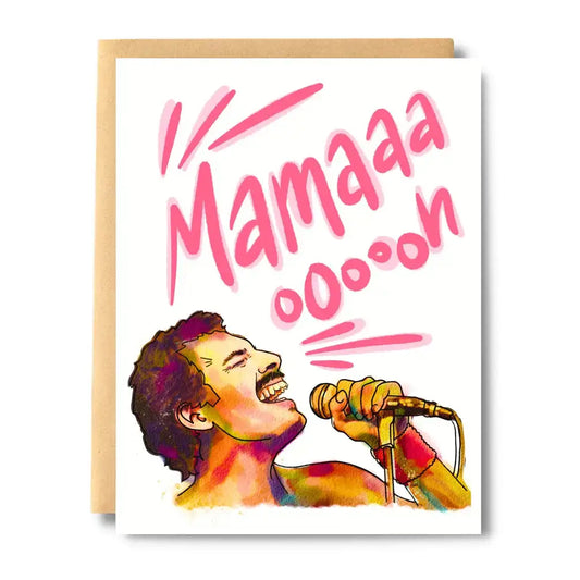 Freddie Mercury Mama Card