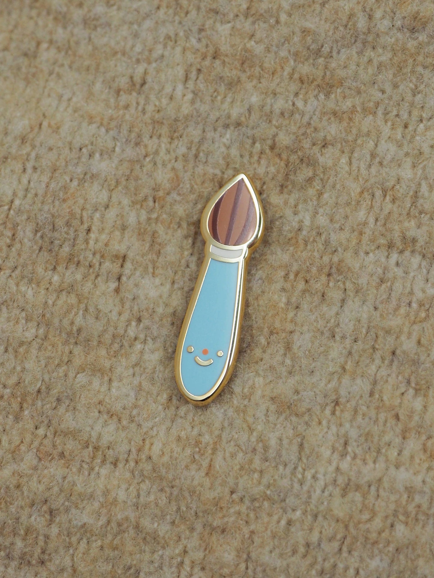 Paintbrush •  Enamel Pin