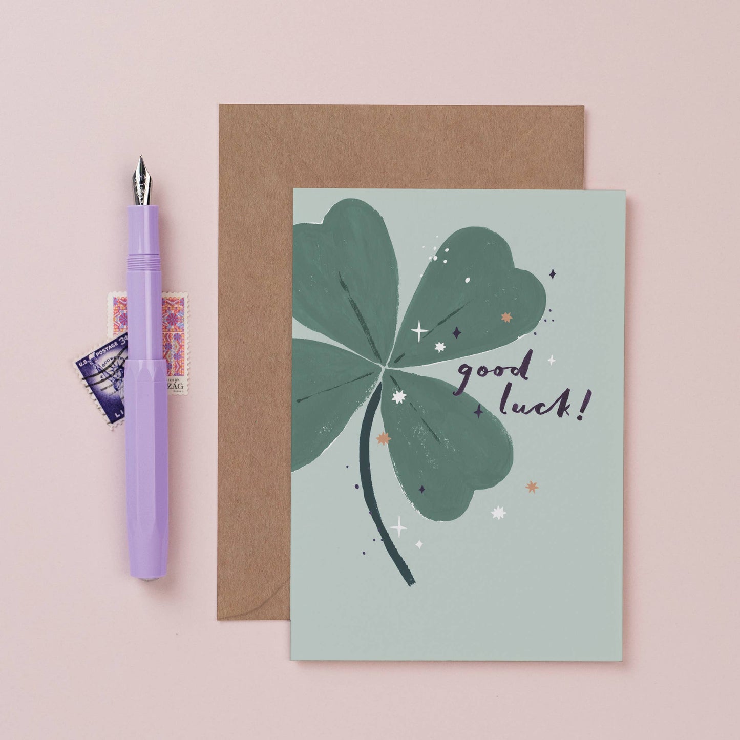 Good Luck! Clover Card