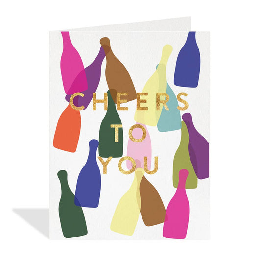 Cheers To You Congratulations Card