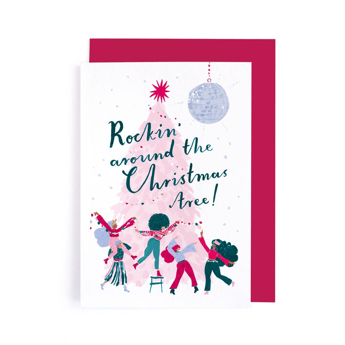 Rockin' Around The Christmas Tree Card