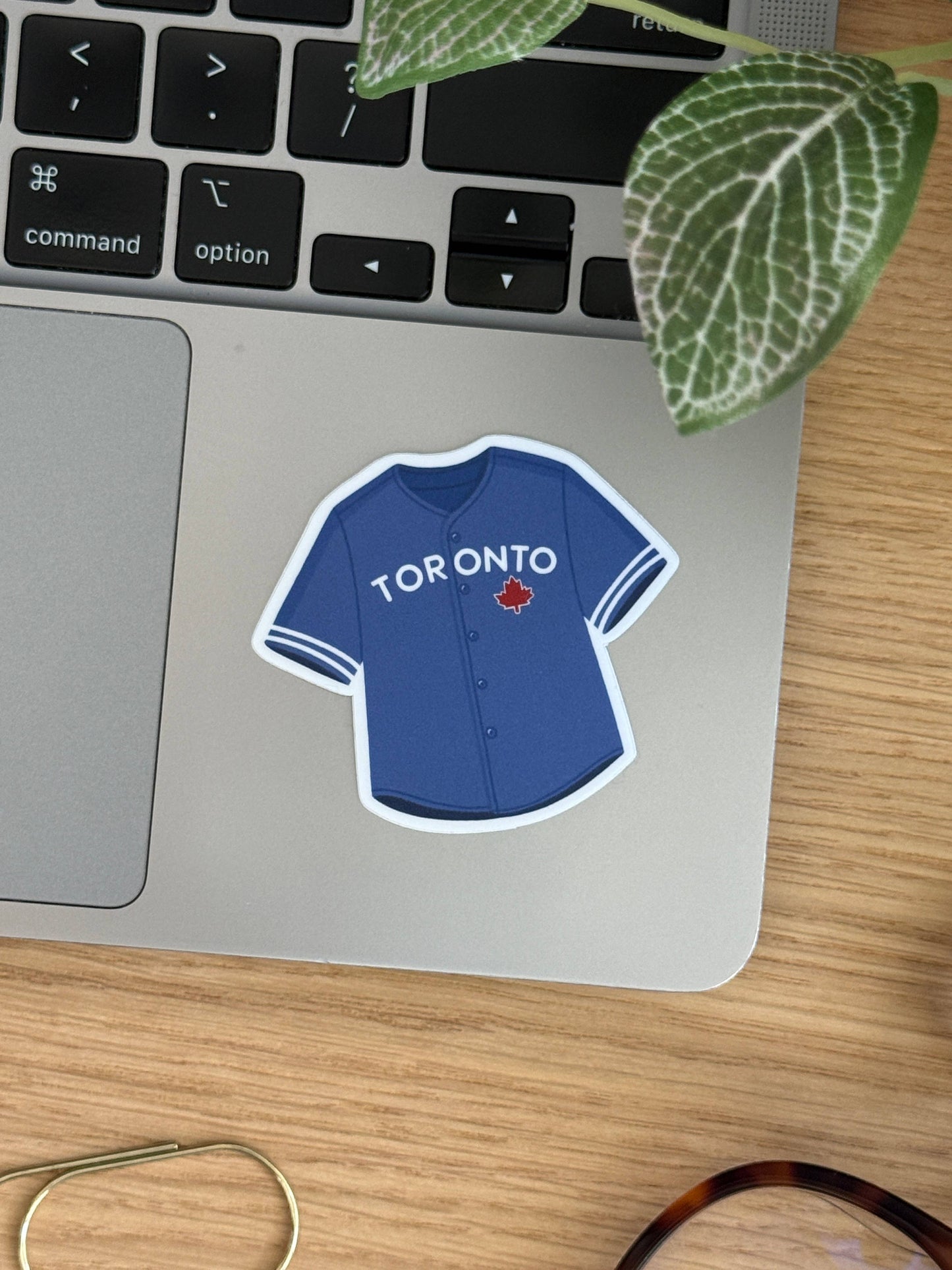 Toronto Baseball Jersey • Vinyl Sticker