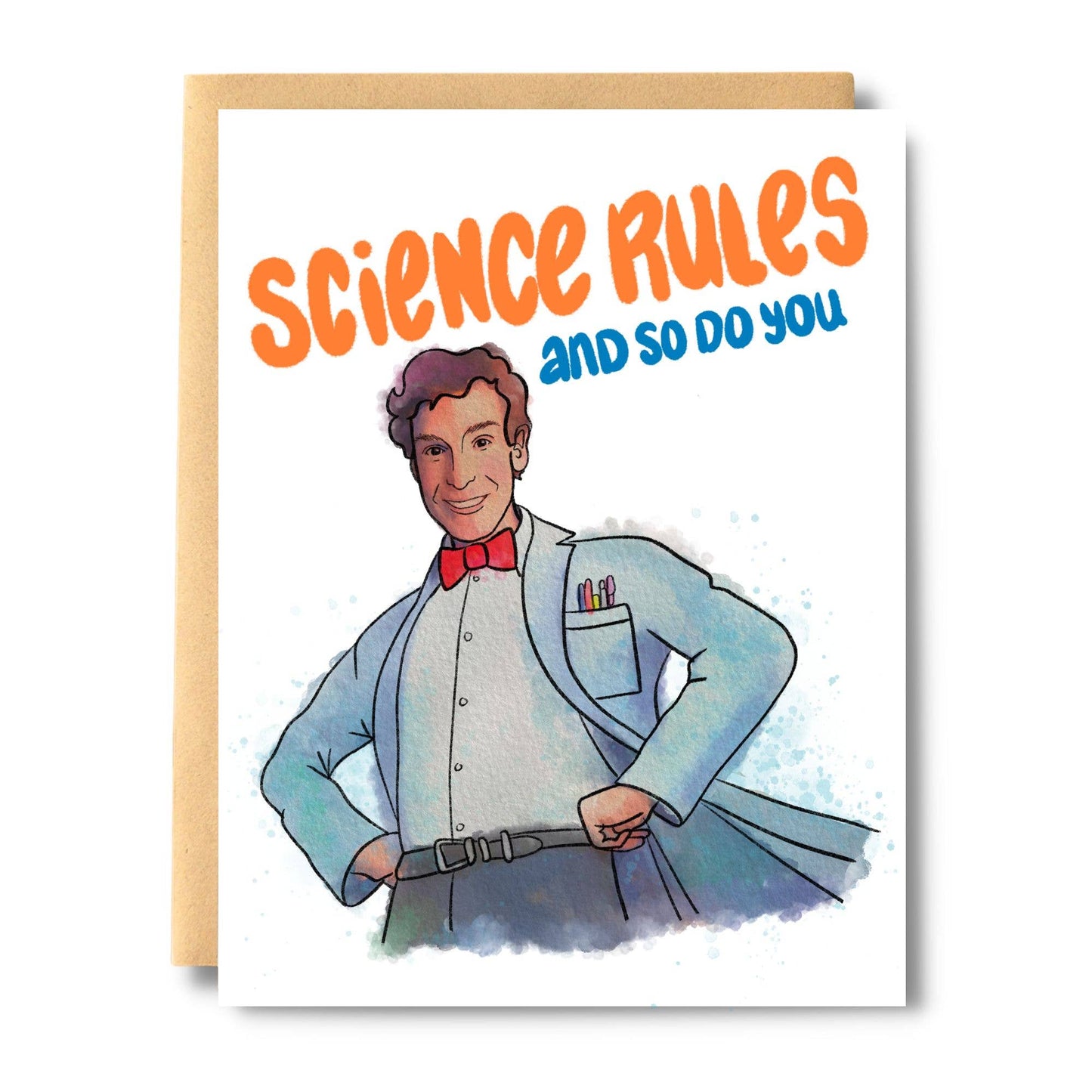 Science Rules And So Do You Bill Nye Pop Culture Card